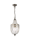 John Lewis La Scala Acorn crystal chandelier satin bronze - British product