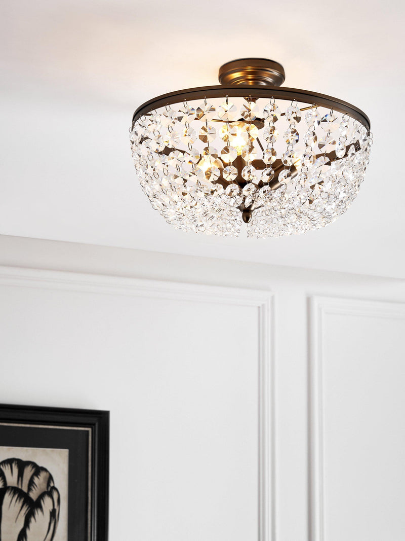John Lewis La Scala chandelier satin bronze, UK version