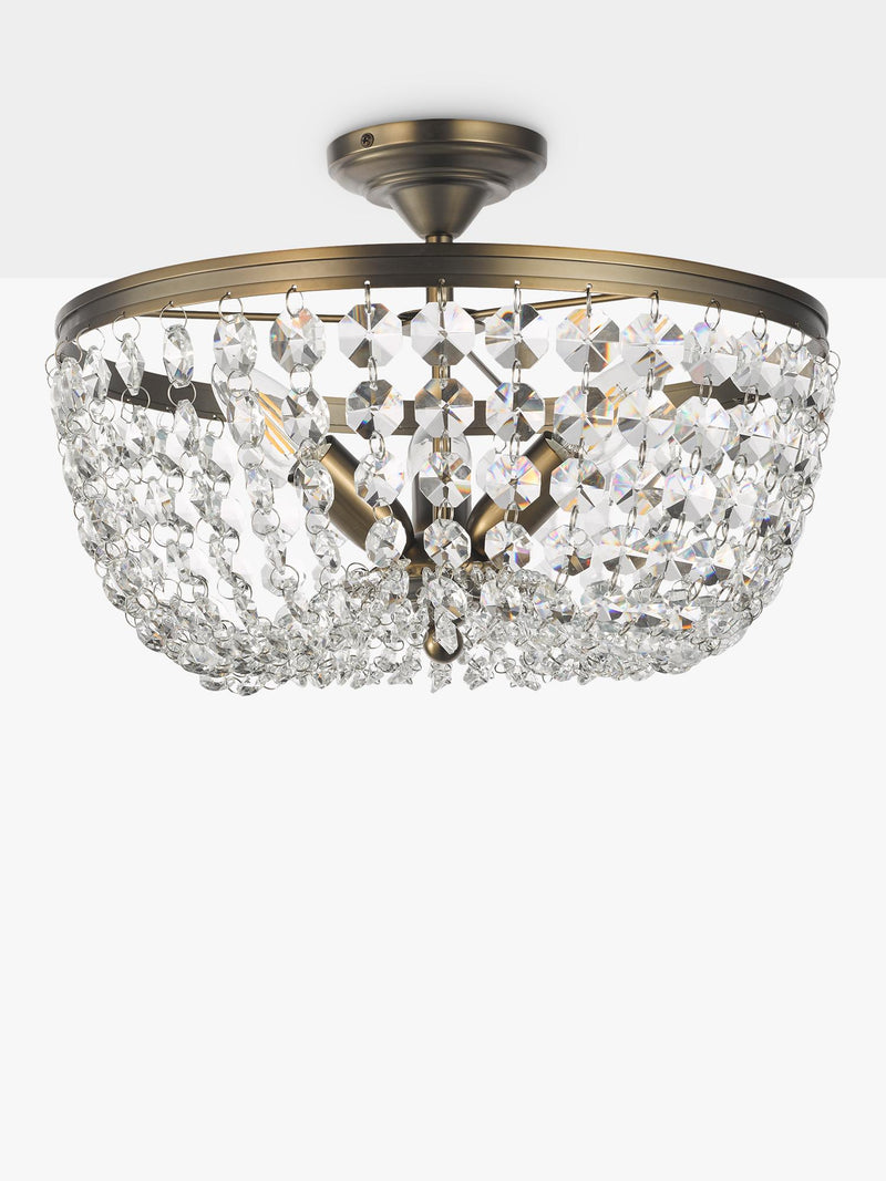 John Lewis La Scala chandelier satin bronze, UK version