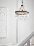 John Lewis La Scala chandelier satin bronze 30cm diameter, imported from the UK