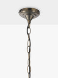John Lewis La Scala chandelier satin bronze 30cm diameter, imported from the UK