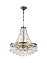 John Lewis John Lewis La Scala Statement Swag Chandelier Ceiling Light, Satin Bronze- Buy online at McGrocer