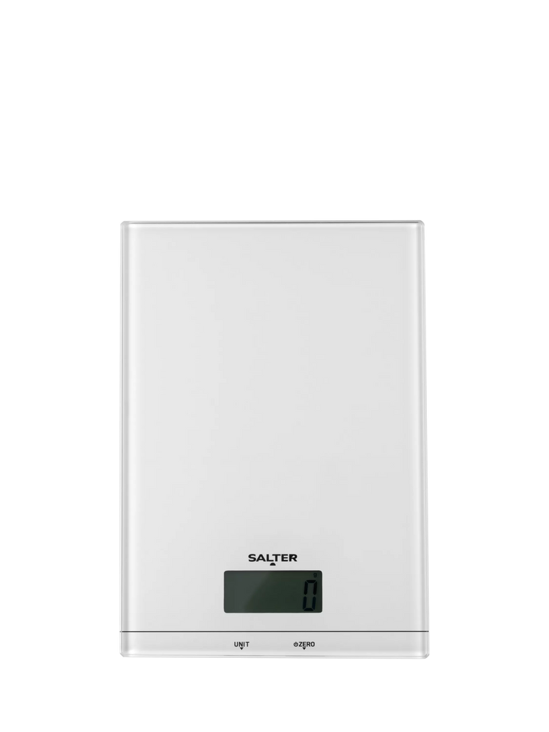 Salter digital kitchen scale 5kg white, imported from the UK