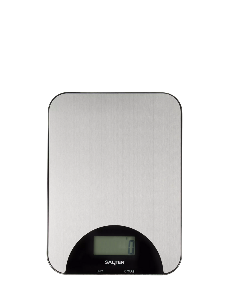 Salter stainless steel rechargeable kitchen scale 5kg (British brand)