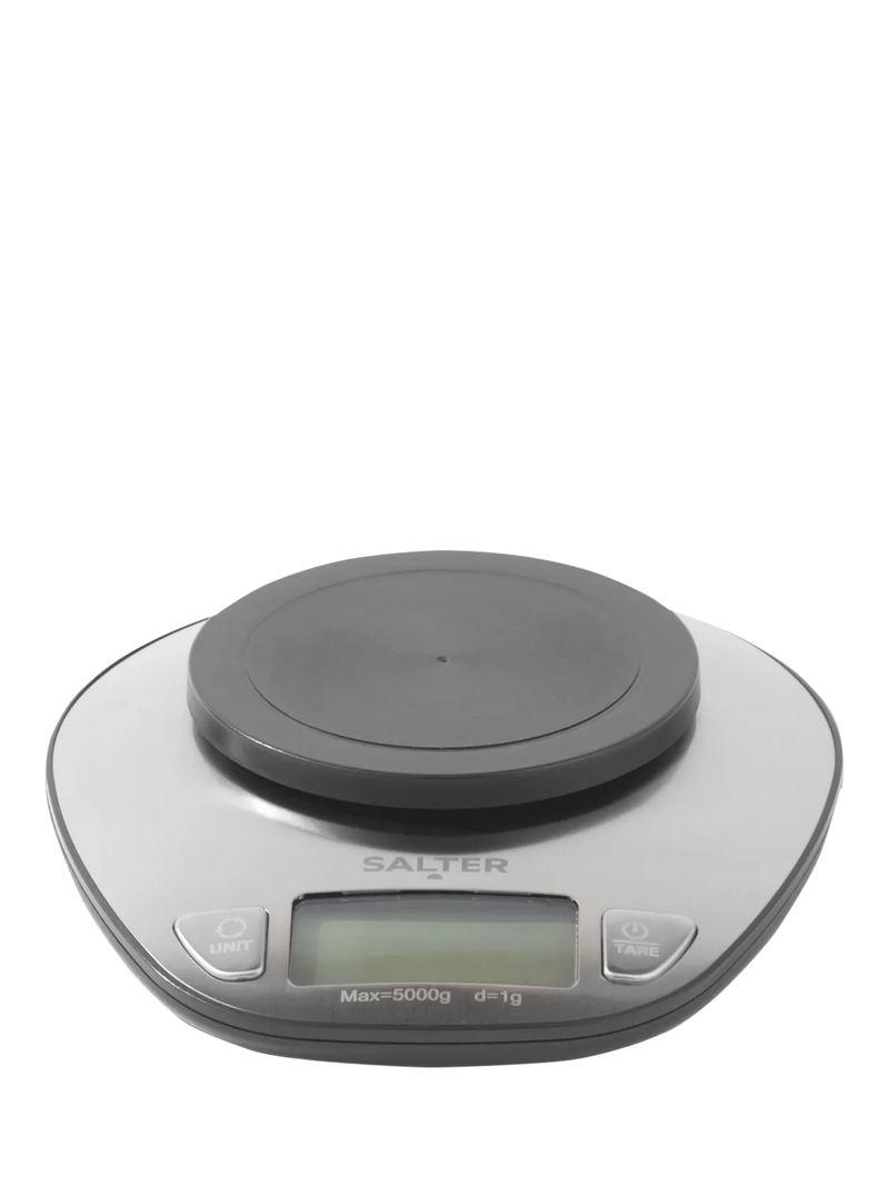 Salter stainless steel bowl kitchen scale 5kg - British product