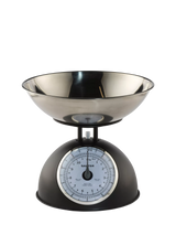 John Lewis Salter Timeless Mechanical Kitchen Scale, 5kg, Black- Buy online at McGrocer