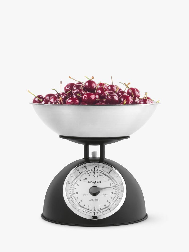 Salter mechanical kitchen scale 5kg black, UK version