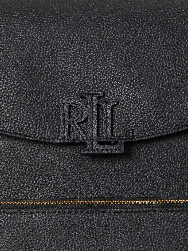 Lauren Ralph Lauren Cameryn leather backpack, imported from the UK