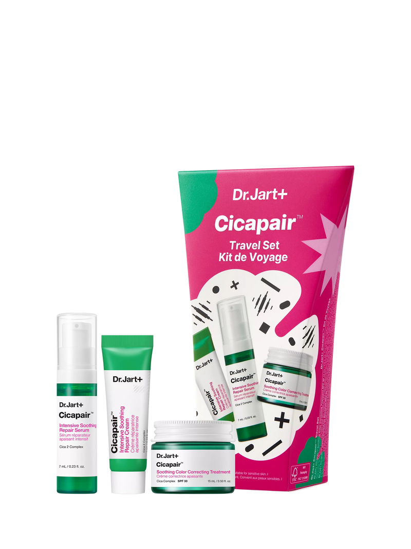 Dr Jart+ Cicapair travel skincare set - British product