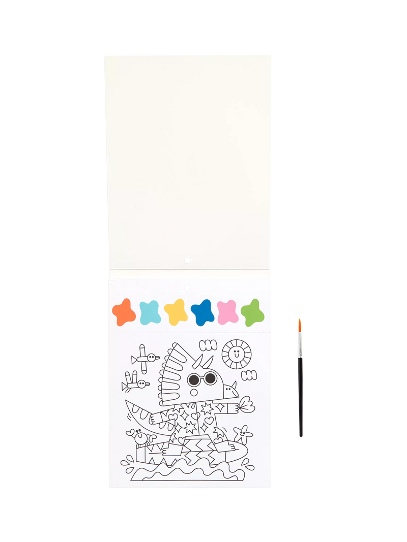 Galison Dinosaur Painting Kit craft set (British brand)