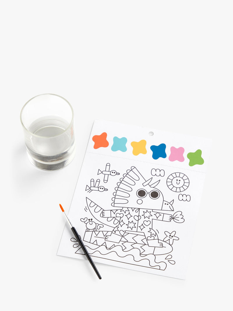 Galison Dinosaur Painting Kit craft set (British brand)