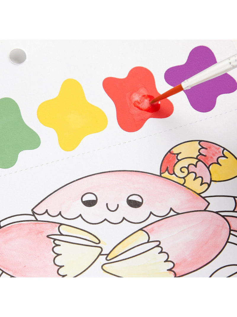 Galison under the sea painting kit with brush - British product