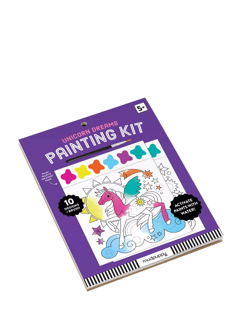Galison Unicorn Dreams watercolour painting kit for children (British brand)