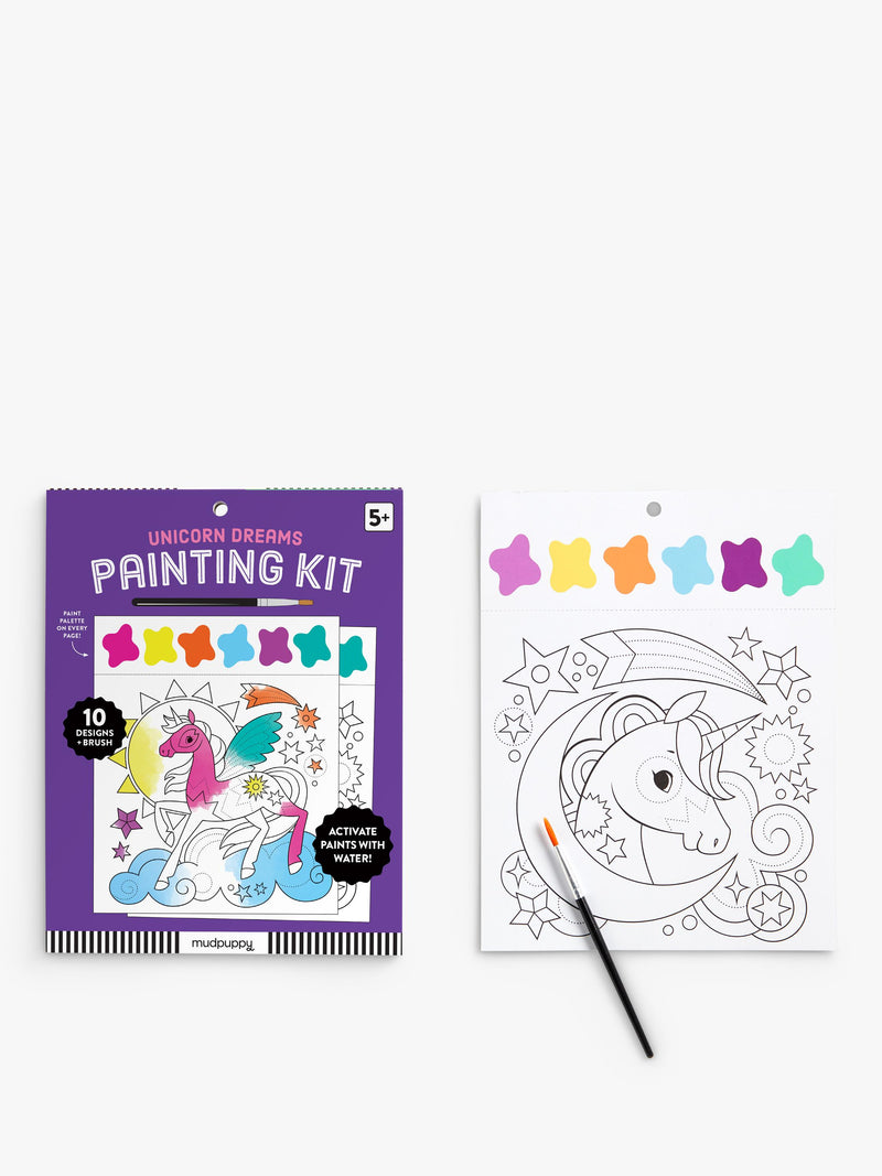 Galison Unicorn Dreams watercolour painting kit for children (British brand)