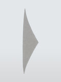Quinton + Chadwick tweed design wool triangle scarf (British brand)
