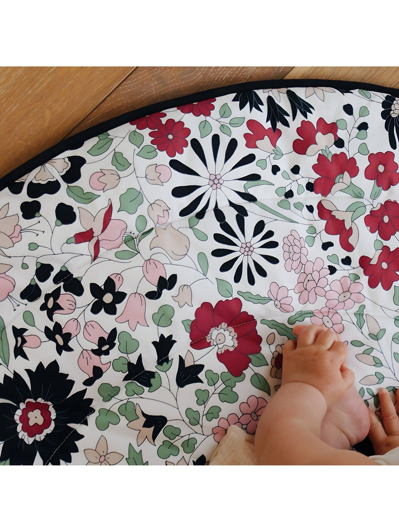 Etta Loves Liberty prints reversible sensory playmat (British brand)