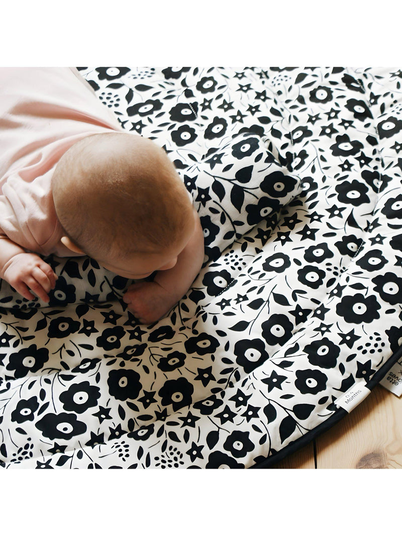 Etta Loves Liberty prints reversible sensory playmat (British brand)