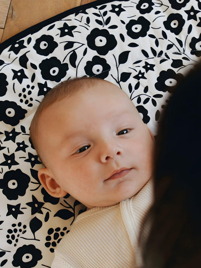 Etta Loves Liberty prints reversible sensory playmat (British brand)