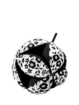 John Lewis Etta Loves Liberty Fairford Shadow Fabric Grasp Ball Baby Sensory Toy 13cm- Buy online at McGrocer
