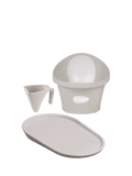 Shnuggle baby bath and changing essentials bundle Taupe (British brand)