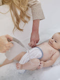 Shnuggle baby bath and changing essentials bundle Taupe (British brand)