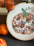 MakeBox & Co Pretty Pumpkin embroidery kit (British brand)