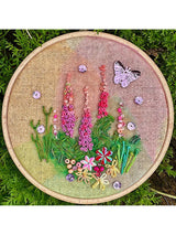 John Lewis Rowandean Foxgloves Candy Needlecraft Kit- Buy online at McGrocer