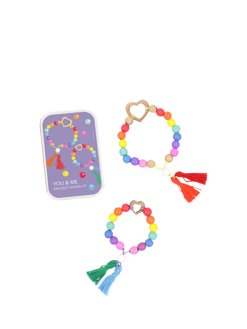 Cotton Twist You & Me bracelet craft kit, imported from the UK
