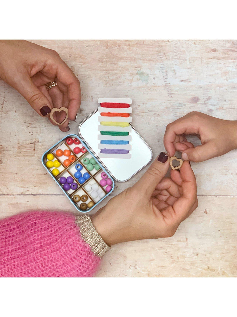 Cotton Twist You & Me bracelet craft kit, imported from the UK