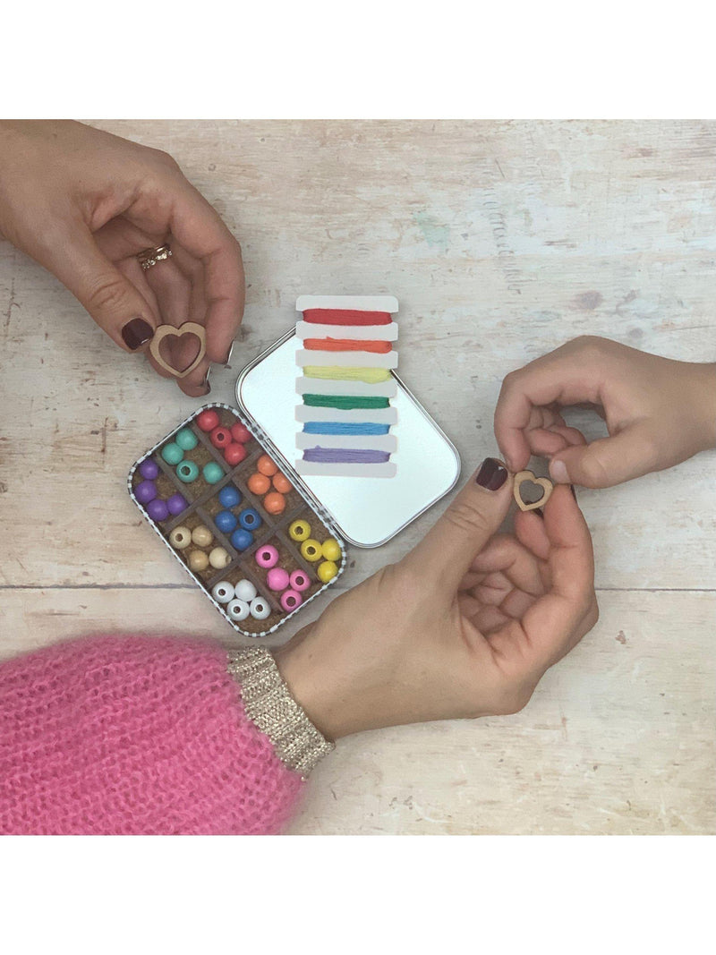 Cotton Twist You & Me bracelet craft kit, imported from the UK