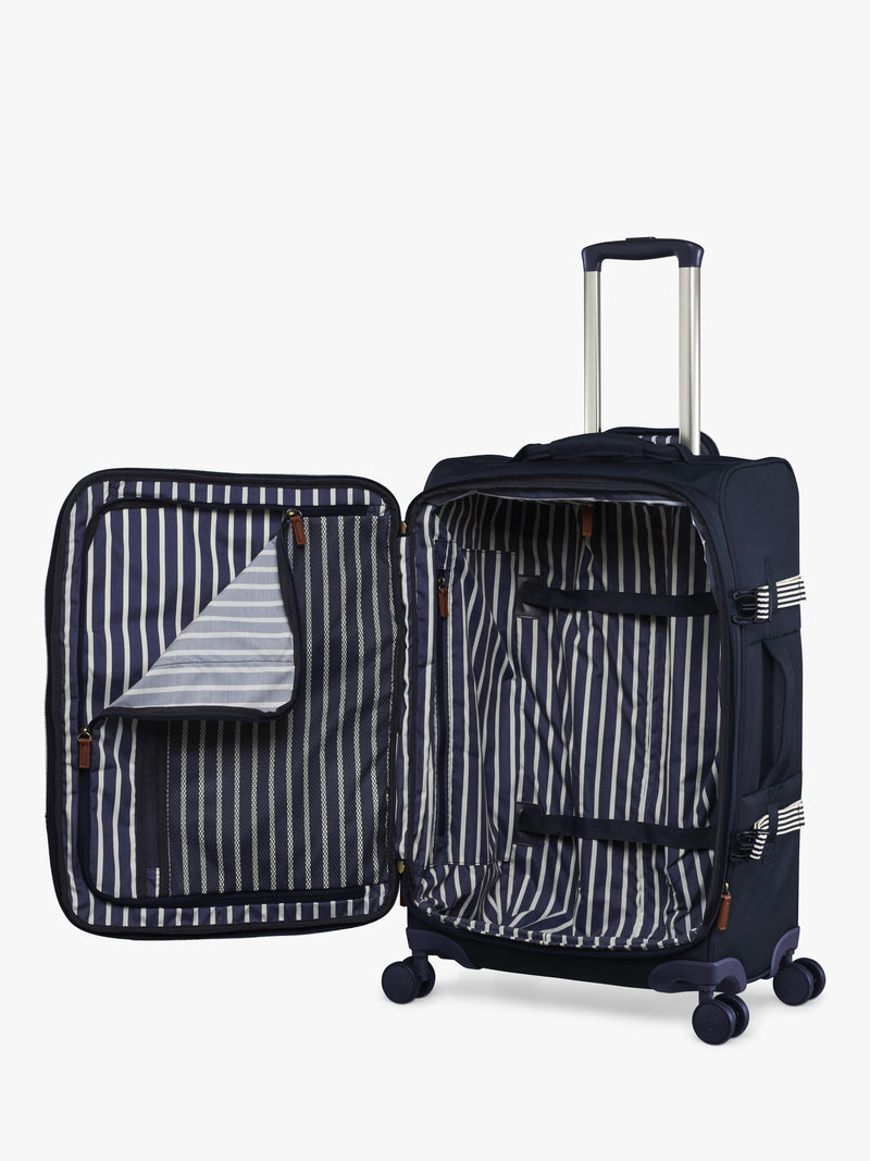Joules suitcase French Navy medium 68L, imported from the UK