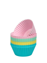 John Lewis Tala Silicone Cupcake Cases Pack of 12 Pastel- Buy online at McGrocer
