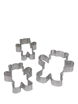 John Lewis Tala Teddy Bear Cookie Cutters Set of 3- Buy online at McGrocer
