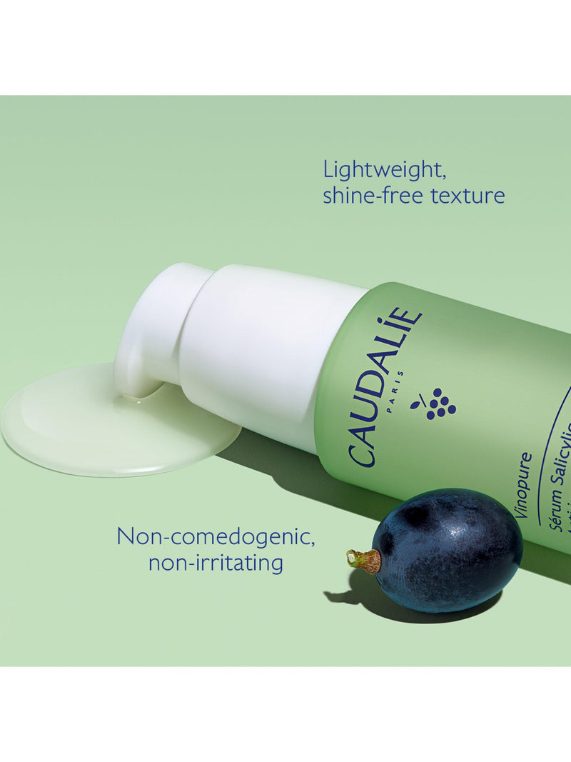 Caudalie Vinopure natural salicylic acid serum 30ml, UK version