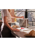 Joseph Joseph Folio chopping board set with stainless steel case, light stone (British brand)