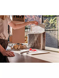 Joseph Joseph Folio chopping board set with stainless steel case, light stone (British brand)