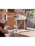 Joseph Joseph Folio chopping board set with stainless steel case, light stone (British brand)
