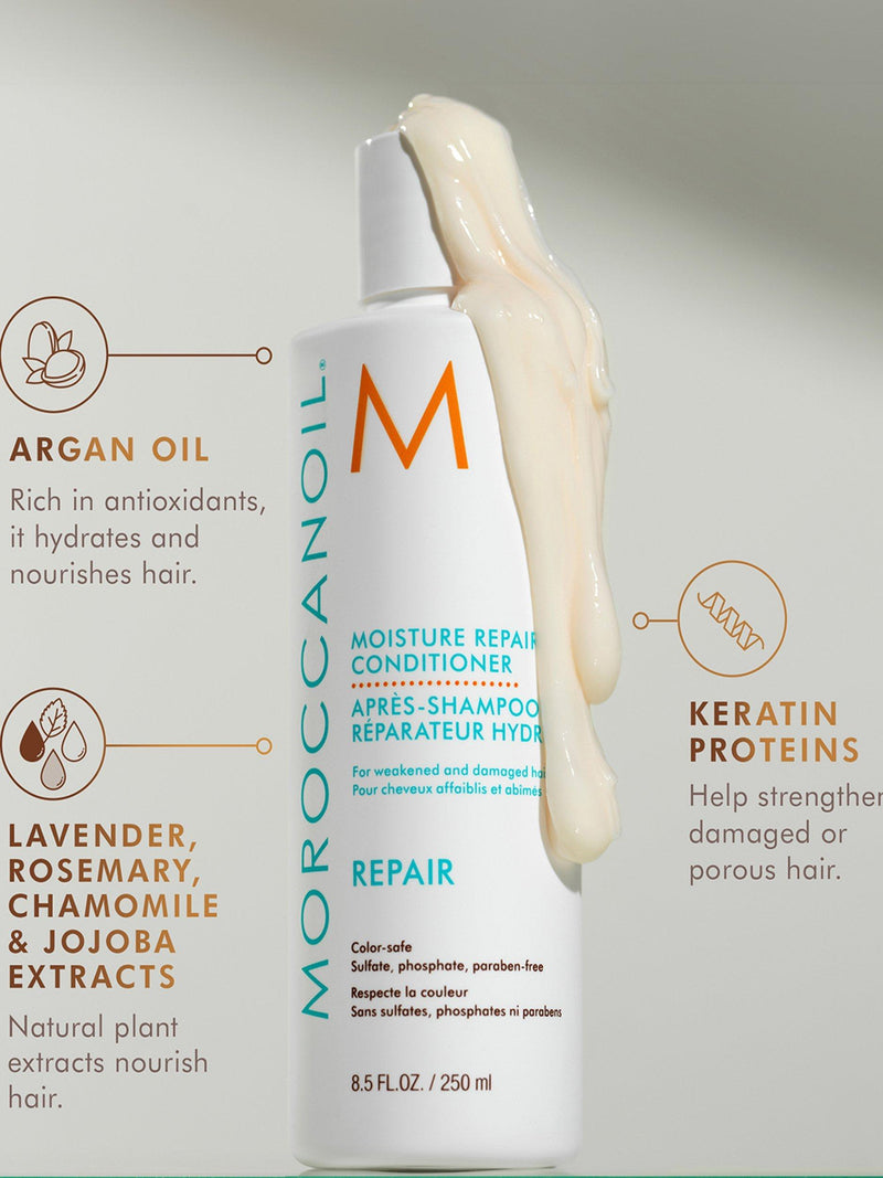 Moroccanoil Moisture Repair gift set shampoo conditioner mask - British product