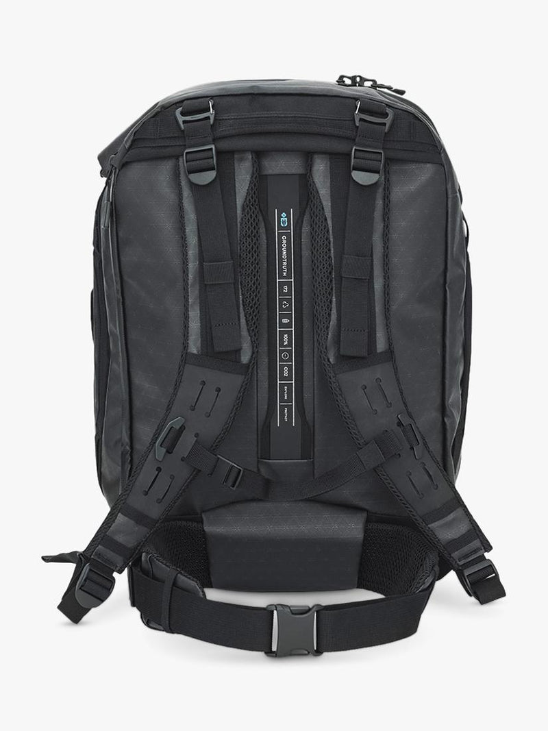 GROUNDTRUTH RIKR 38L duffle bag eco x-black (British brand)