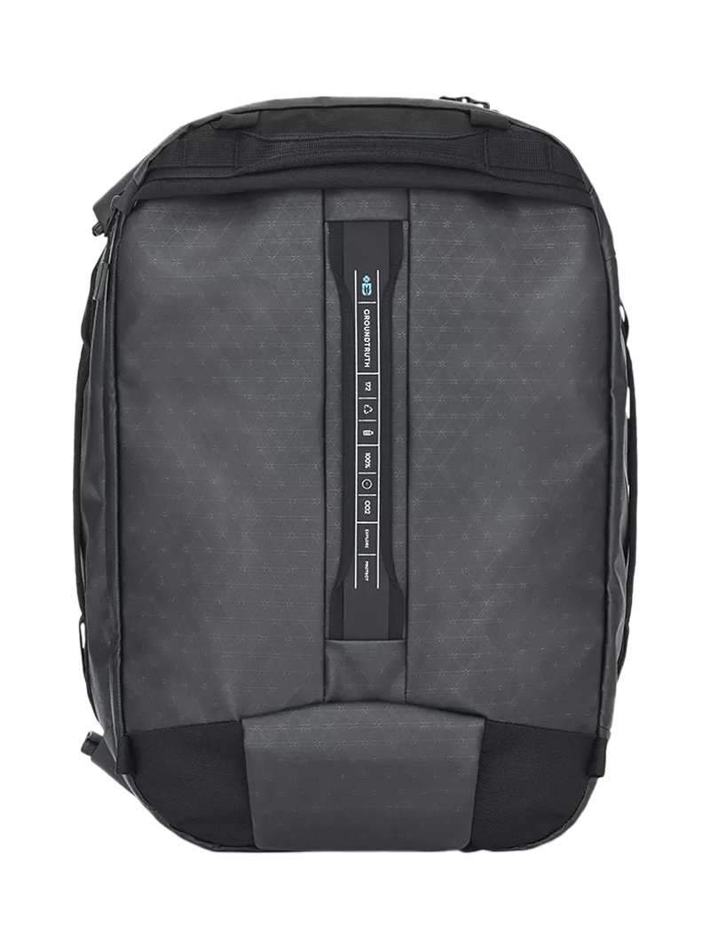 GROUNDTRUTH RIKR 38L duffle bag eco x-black (British brand)