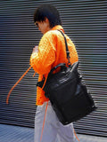 GROUNDTRUTH RIKR Technical Laptop Tote Backpack Eco-x Black 17L (British brand)