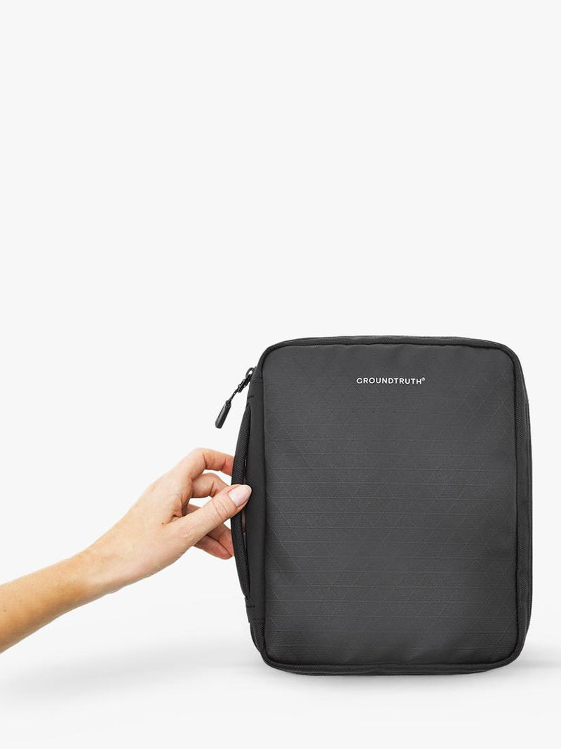 GROUNDTRUTH RIKR Tech Pouch Eco-x Black (British brand)