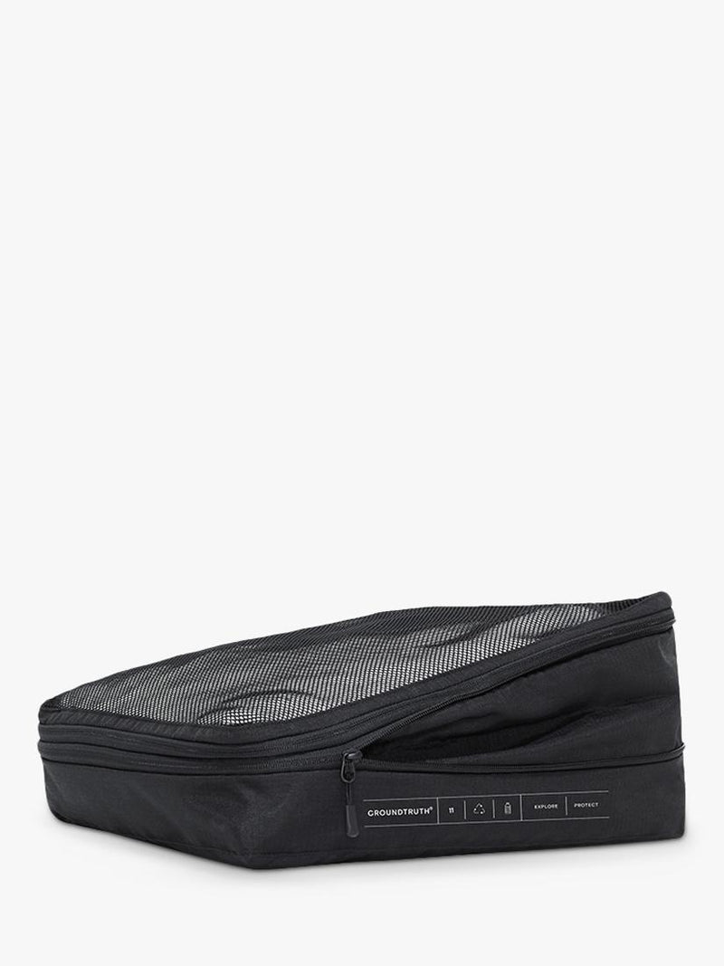 GROUNDTRUTH packing cubes set of 2 black, imported from the UK