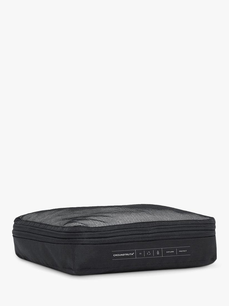 GROUNDTRUTH packing cubes set of 2 black, imported from the UK