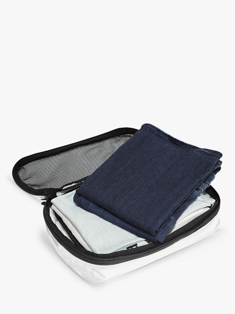 GROUNDTRUTH packing cubes set of 2 white - British product