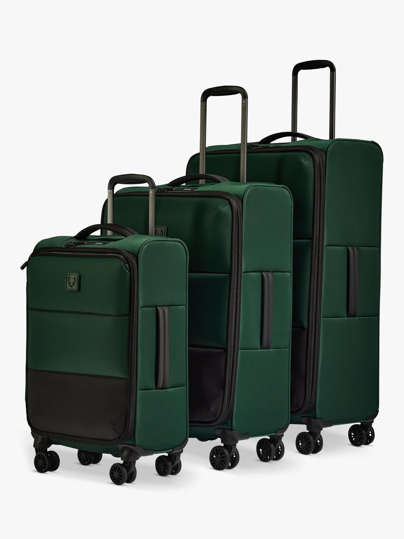 Antler Soft Stripe 2.0 suitcase 88L Navy (British brand)