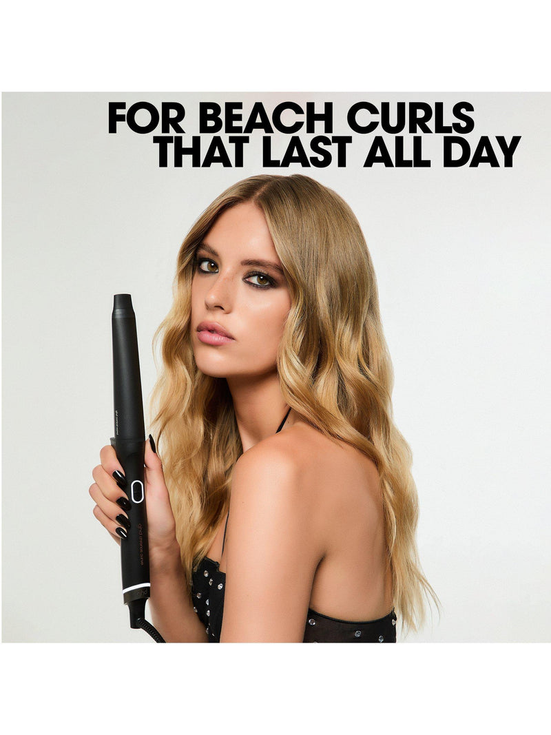 ghd Chronos Curve conical hair curler black, imported from the UK