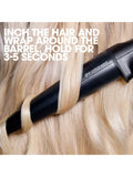ghd Chronos Curve conical hair curler black, imported from the UK