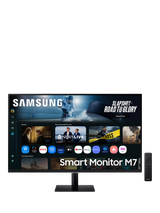 John Lewis Samsung M70F 4K Ultra HD Smart Monitor, 32, Black- Buy online at McGrocer