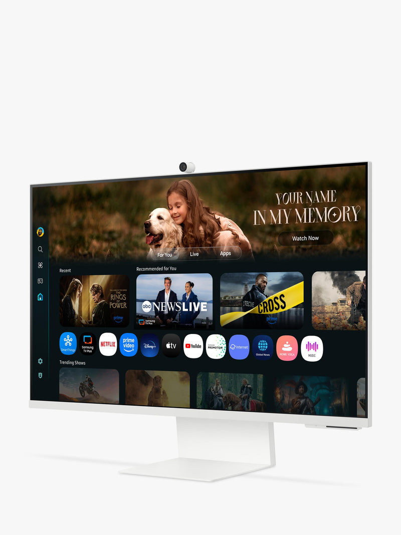 Samsung 32 inch 4K UHD smart monitor, imported from the UK